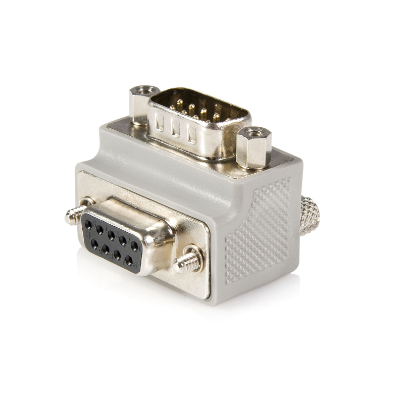 You Recently Viewed StarTech GC99MFRA1 Right Angle DB9 to DB9 Serial Cable Adapter Type 1 - M/F Image